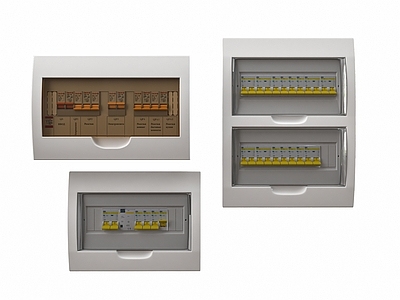 开关 现代强电箱 电闸 开关