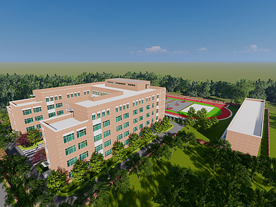 现代学校建筑 施工图