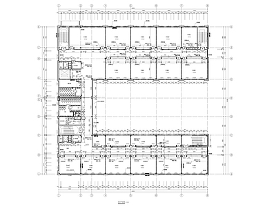现代学校建筑 实训楼 施工图