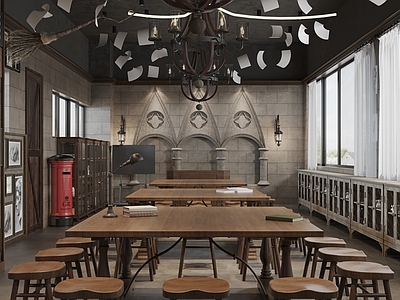 美式欧式教室 美术教室