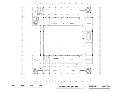 现代学校建筑 实训楼 施工图