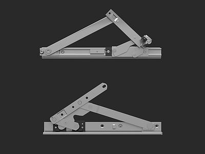 现代其他五金件 外开窗铰链配件