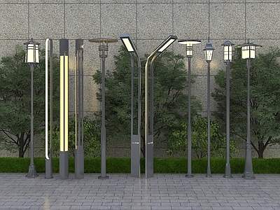 现代路灯 古典路灯