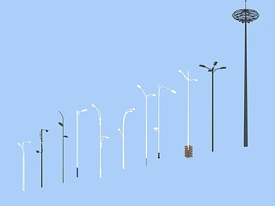现代路灯 路灯