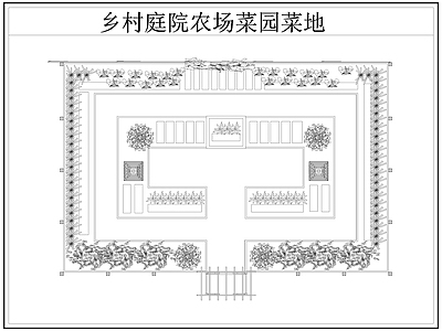 现代菜地图库 菜园 菜地 乡村农场 农作物 施工图