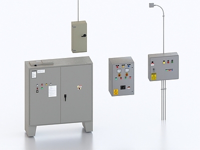 工业设备 电箱 电气箱 控制箱 控制面板 电气柜