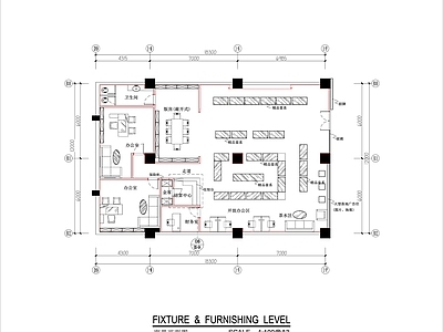 现代珠宝店 金店 珠宝店 施工图