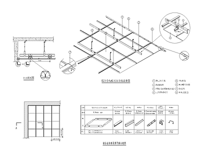 现代新中式工装图库 办公家具图库 施工图 办公家具图库