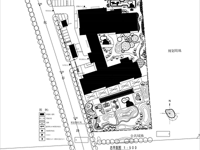 现代校园景观 幼儿园 幼儿园平面规划图 幼儿园功能规划图 施工图