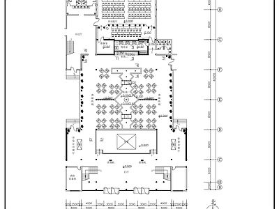 现代整体办公空间 航天科技产业基地 施工图