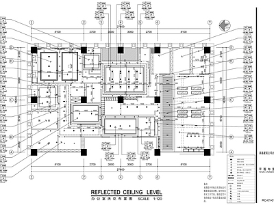 现代整体办公空间 建筑工程有限公司 办公楼 施工图