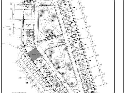 现代整体办公空间 综合保税区装饰 施工图