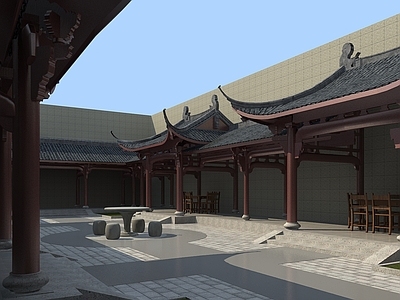 中式古建 古建