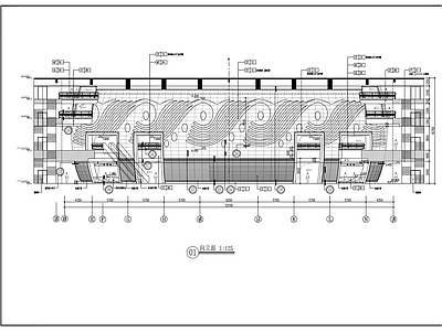 现代剧院 会展中心大剧院 施工图 剧院