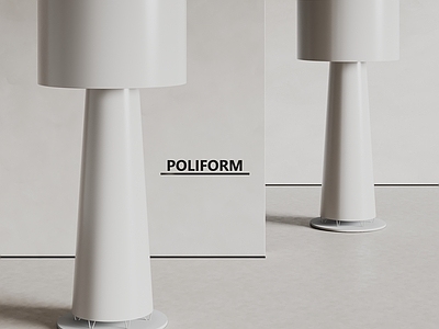 现代落地灯 poliform 现代落 简约落 白色落