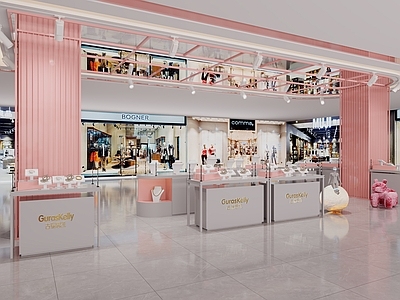 现代珠宝店 商场珠宝店