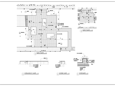 现代庭院 私家 施工图