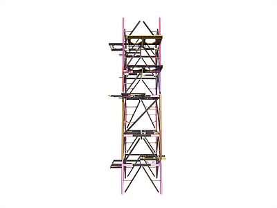 现代其他工业建筑 水泥厂结构钢筋