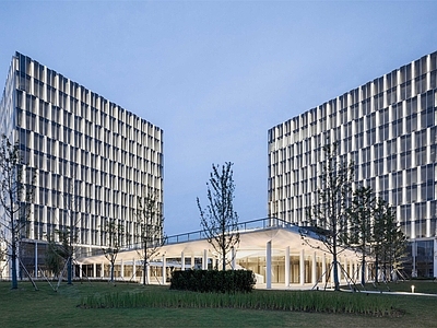 现代工业产业园建筑 GMP 漕河泾四期 工业办公 上海 施工图