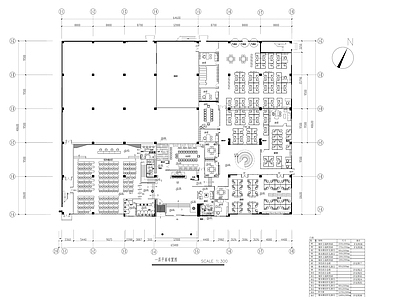 现代整体办公空间 科技办公楼办公 施工图