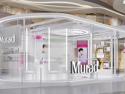 现代其他商业空间 美妆店 美妆快闪店 快闪店 展览展示