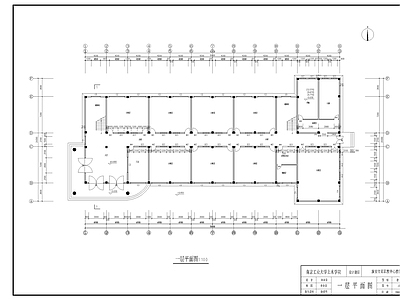 现代学校建筑 4层职教教学楼 施工图