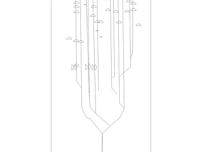现代树 红叶李 立 施工图