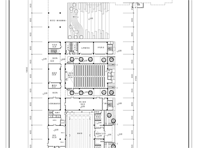 现代学校建筑 现代小学建筑 施工图