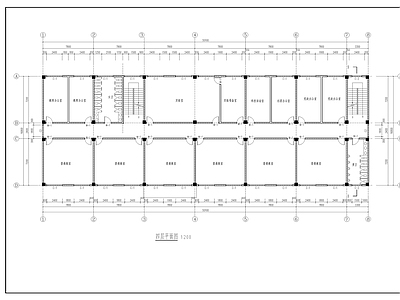 现代学校建筑 教学楼建筑图 施工图