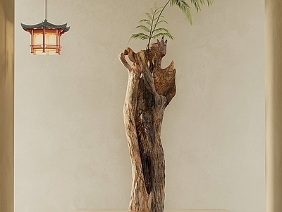 其他绿植 新中式雕塑 绿植