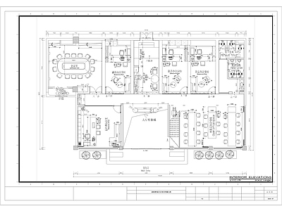 现代简约其他工装空间 办公 施工图