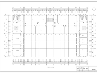 现代学校建筑 高中教学 施工图
