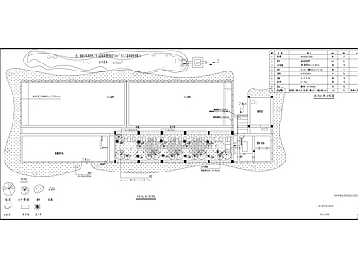 水处理 50吨污 施工图