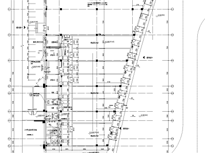 现代学校建筑 医科大学 后勤楼 施工图