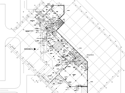 现代学校建筑 医科大学 大学食堂 施工图