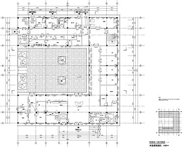 现代学校建筑 医科大学 校医院 施工图
