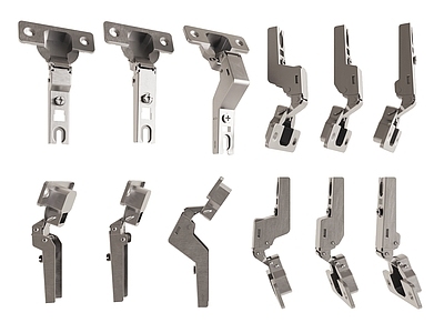 现代其他五金件 铰链合页 页 柜铰链 半盖全盖铰链 金属五金构件