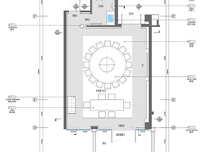 现代中餐厅 新中式餐饮包厢 施工图