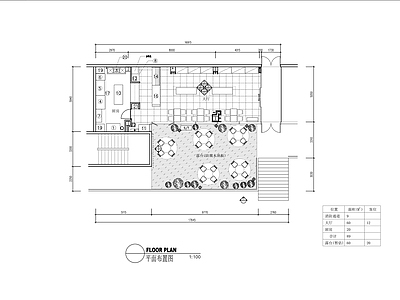 现代面包店 面包咖啡店设计 面包店设 施工图