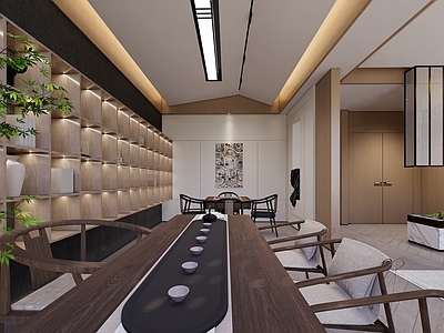 新中式现代包厢 包厢 现代包厢 新中式包厢 会所 餐饮会所