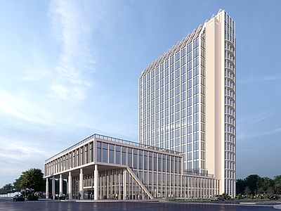 现代办公楼 多层办公楼 综合办公楼 酒店办公楼