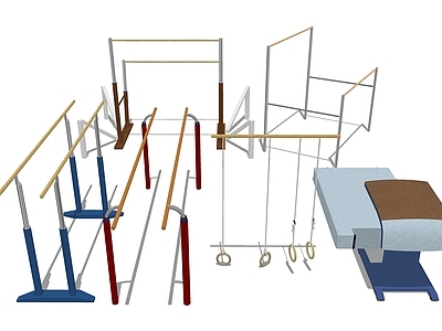 其他运动器材 体操双杠跳马 高低杠吊环