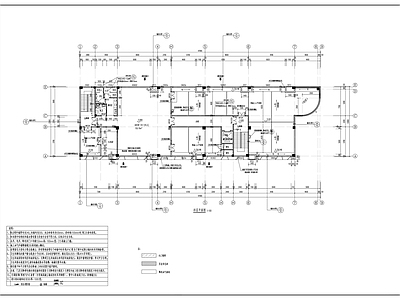 现代学校建筑 行政楼建 施工图