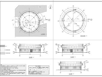 现代学校建筑 艺术馆建 施工图