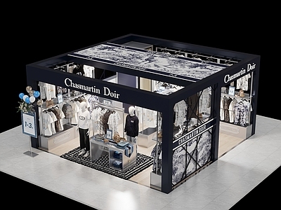 现代服装店 女装店 鞋店 男装店 儿童店