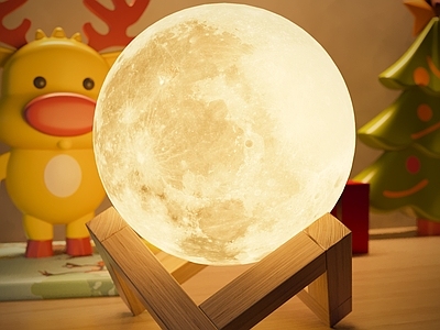 现代其他灯具 月球灯