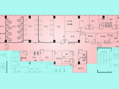 现代医院 新生儿ICU 手术室 施工图