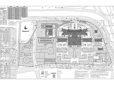 现代医院建筑 大型施工 施工图
