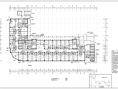 现代医院建筑 骨科综合楼建筑 施工图