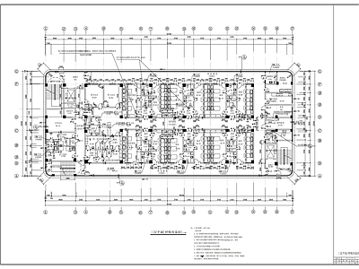 现代医院建筑 医疗感染楼建筑图 施工图